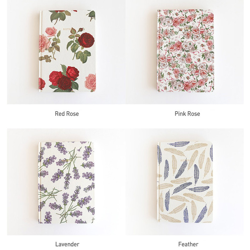 Florence A5 hardcover lined notebook