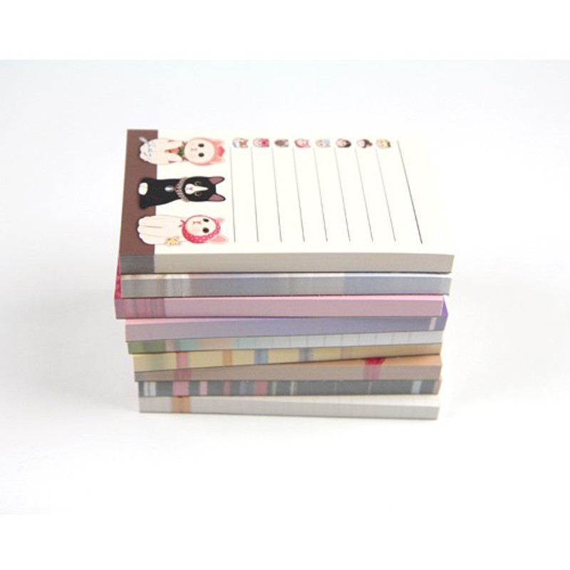 Jetoy Choo Choo cat memo notepad
 Jetoy Choo Choo cat memo notepad