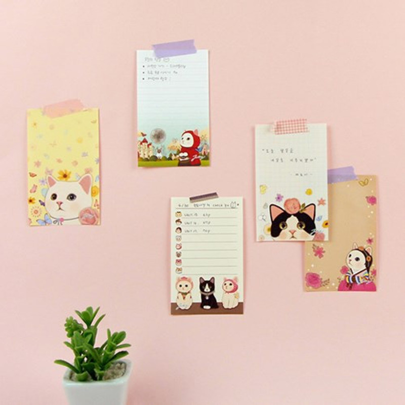 Jetoy Choo Choo cat memo notepad Jetoy Choo Choo cat memo notepad