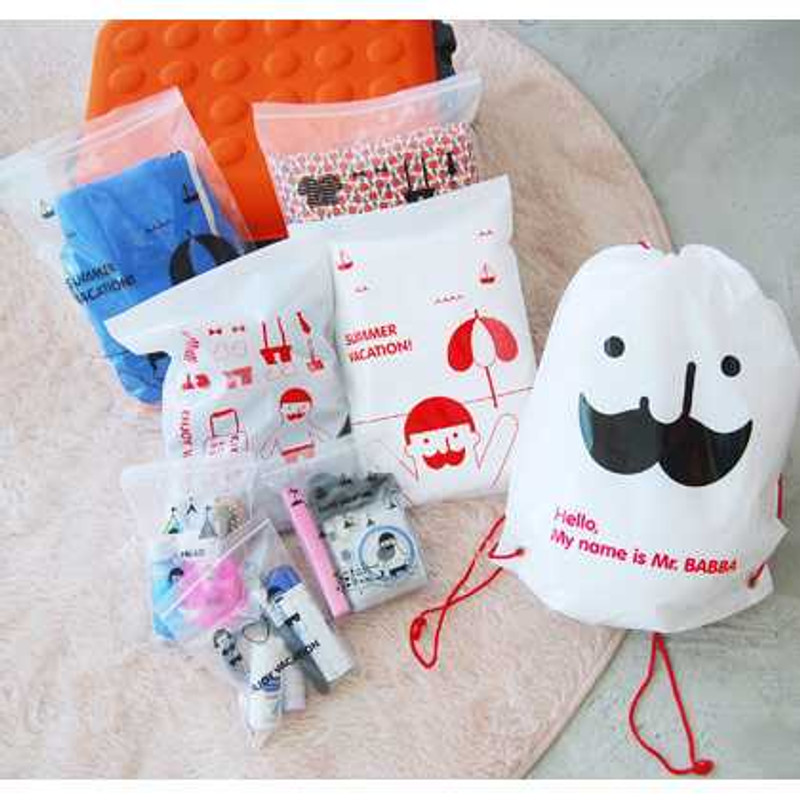 Set of 8 Travel packing bags - Travel pack