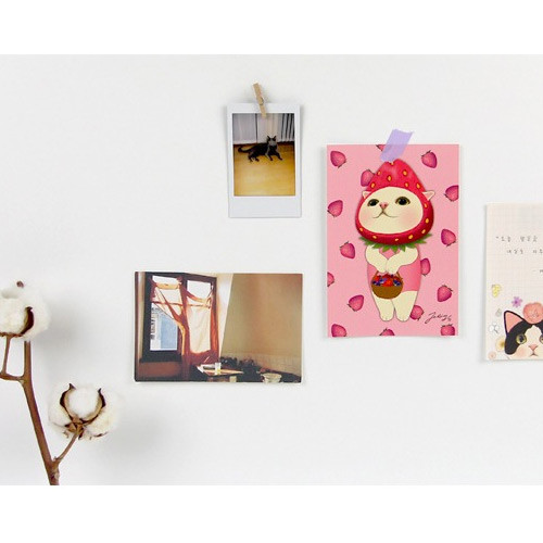 Berry choo - Jetoy Choo Choo cat post card