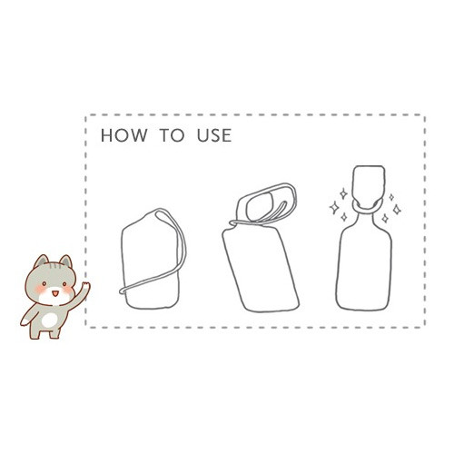 N.IVY Narm travel luggage name tag
