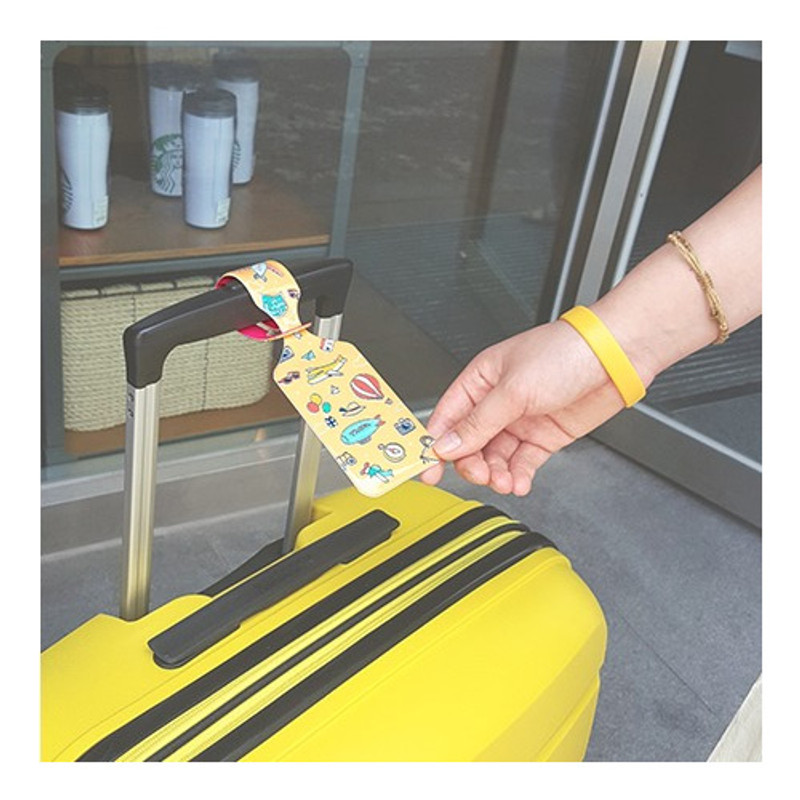 N.IVY Buri go now travel luggage name tag N.IVY Buri go now travel luggage name tag