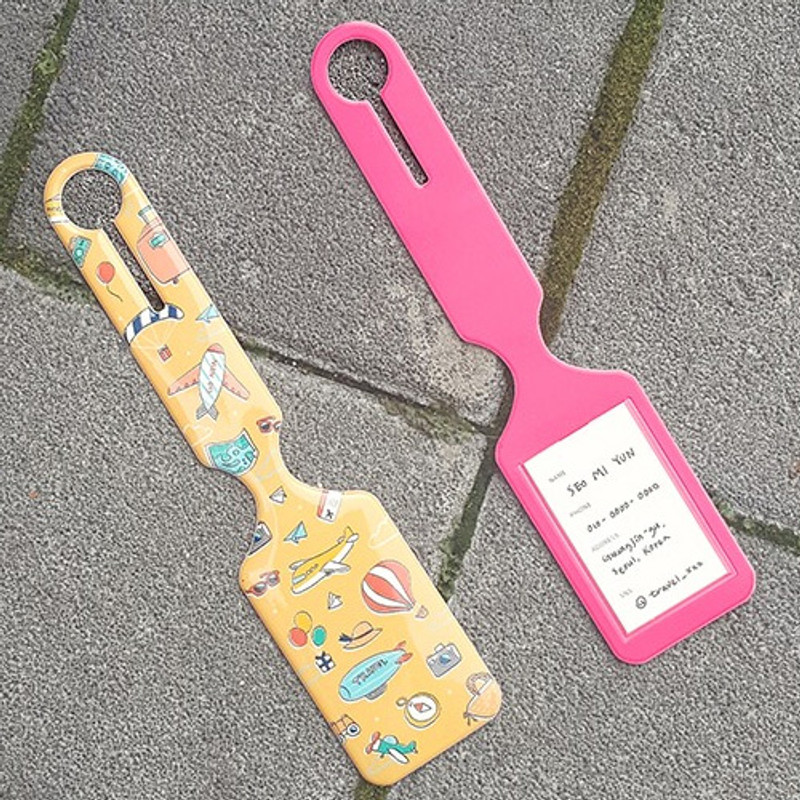 N.IVY Buri go now travel luggage name tag N.IVY Buri go now travel luggage name tag