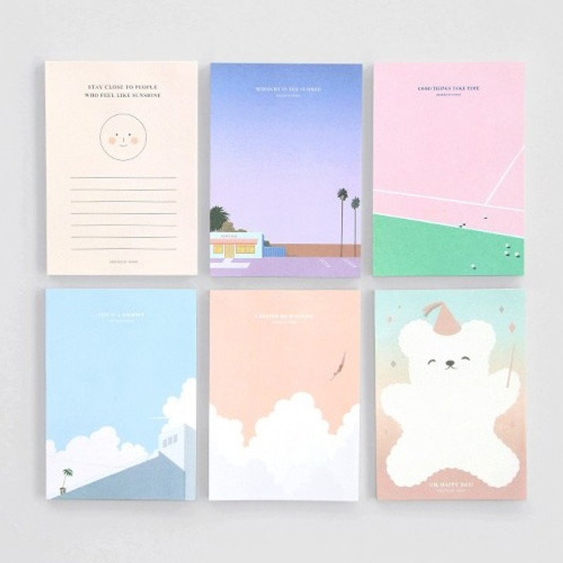 Iconic Lagom illustration memo notepad Iconic Lagom illustration memo notepad