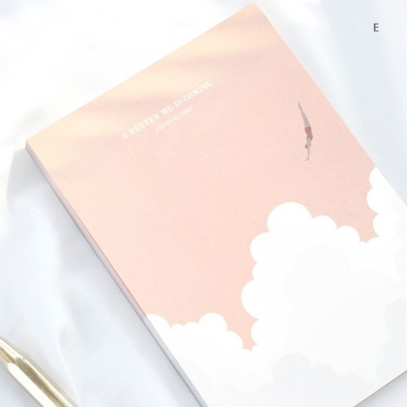 E - Iconic Lagom illustration memo notepad E - Iconic Lagom illustration memo notepad