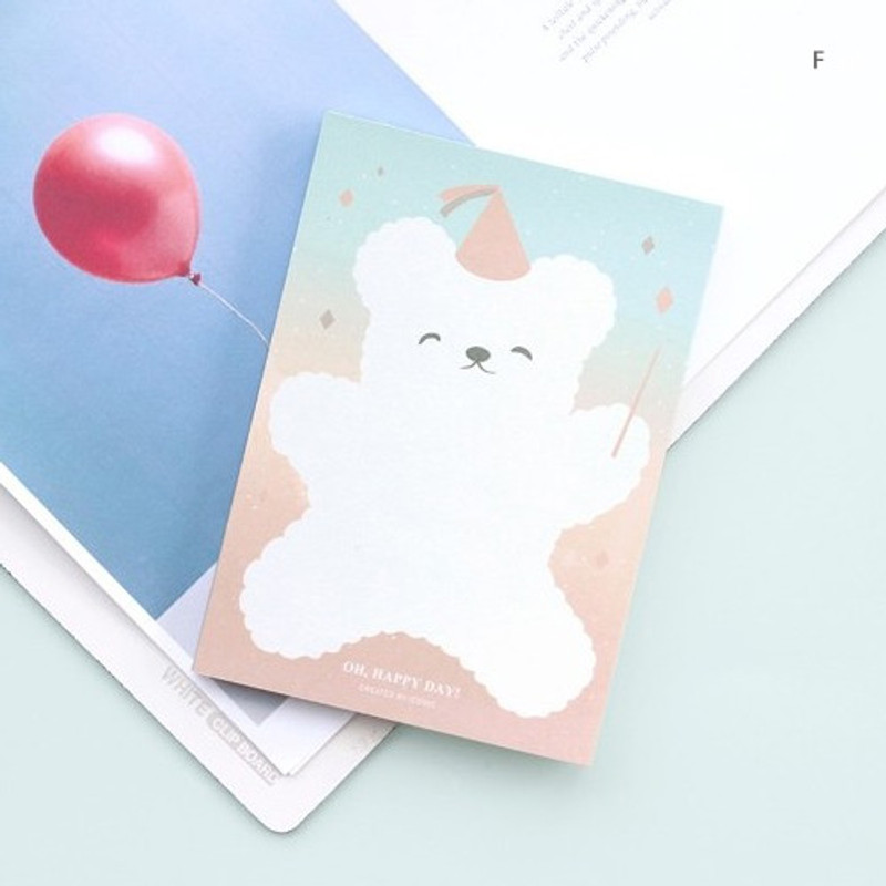 F - Iconic Lagom illustration memo notepad F - Iconic Lagom illustration memo notepad