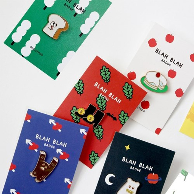 Ghost pop blah blah badge Ghost pop blah blah badge