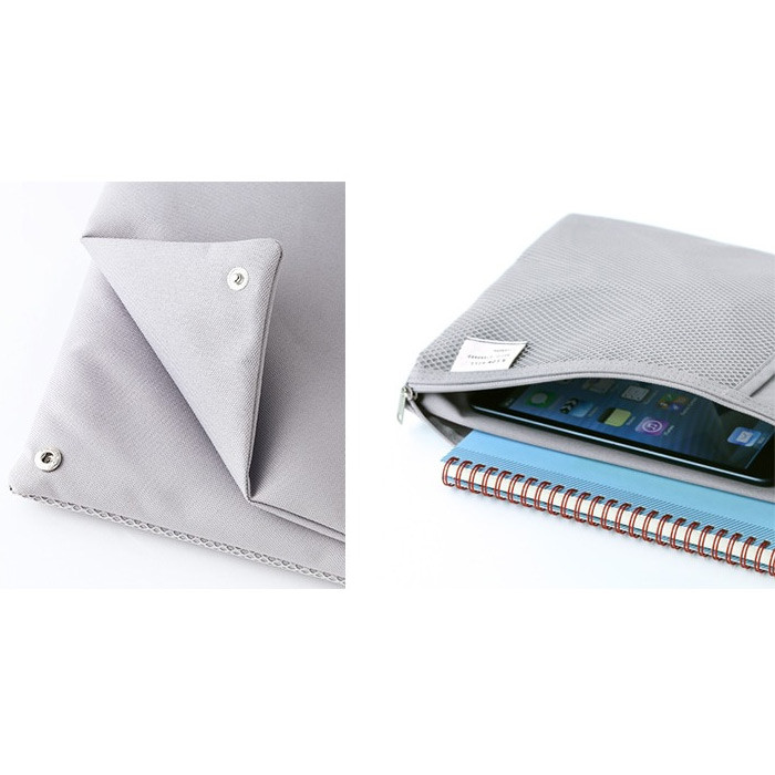 Livework A low hill basic mesh pocket file pouch ver2