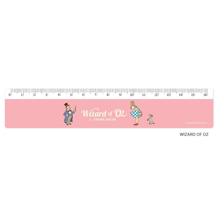 Wizard of OZ - Bookfriends World literature 16cm plastic ruler