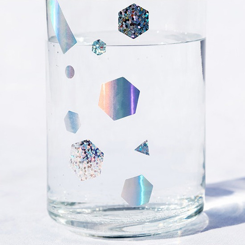 Livework Color palette hologram deco sticker set Livework Color palette hologram deco sticker set
