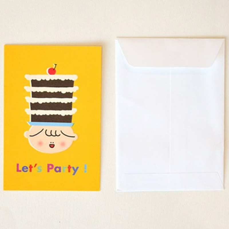 Composition - Jam studio Jam birthday card with envelope ver2 Composition - Jam studio Jam birthday card with envelope ver2