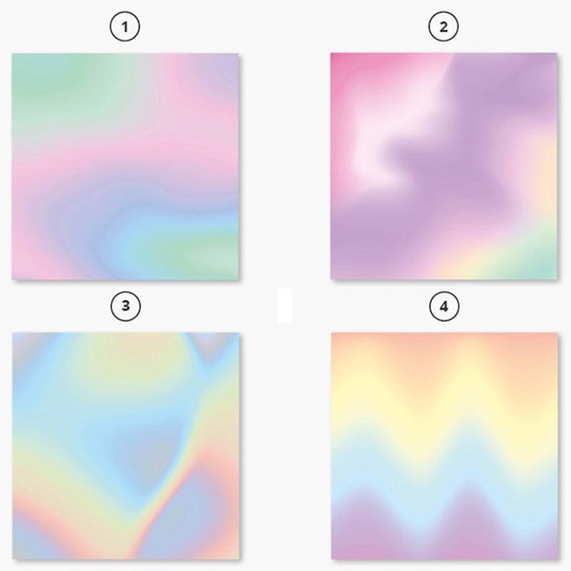 Holography memo notepad Holography memo notepad