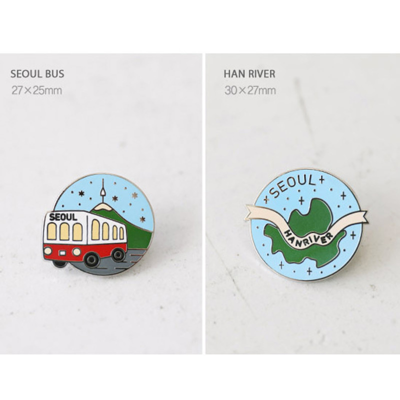 Otpion - gyou Take a trip Seoul badge Otpion - gyou Take a trip Seoul badge
