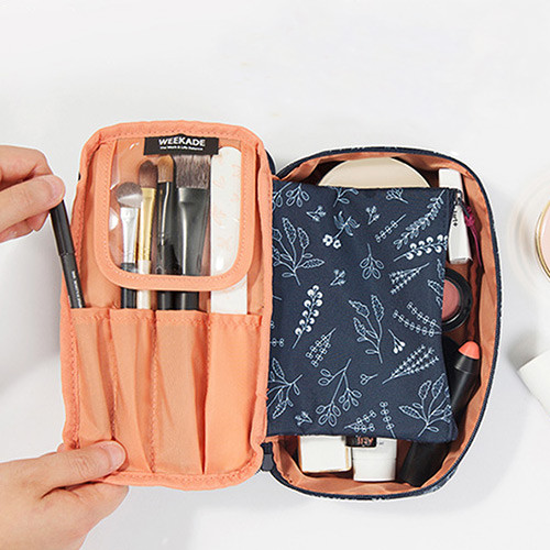 Antenna shop Weekade botanical cosmetic beauty makeup pouch