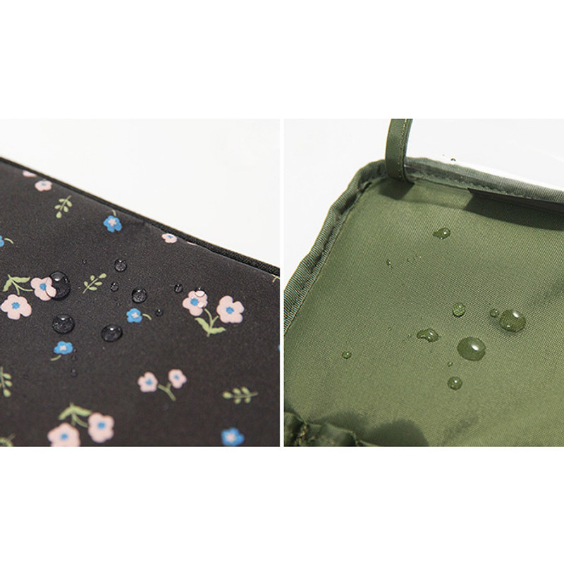 Water resistance - Weekade botanical cosmetic beauty makeup pouch