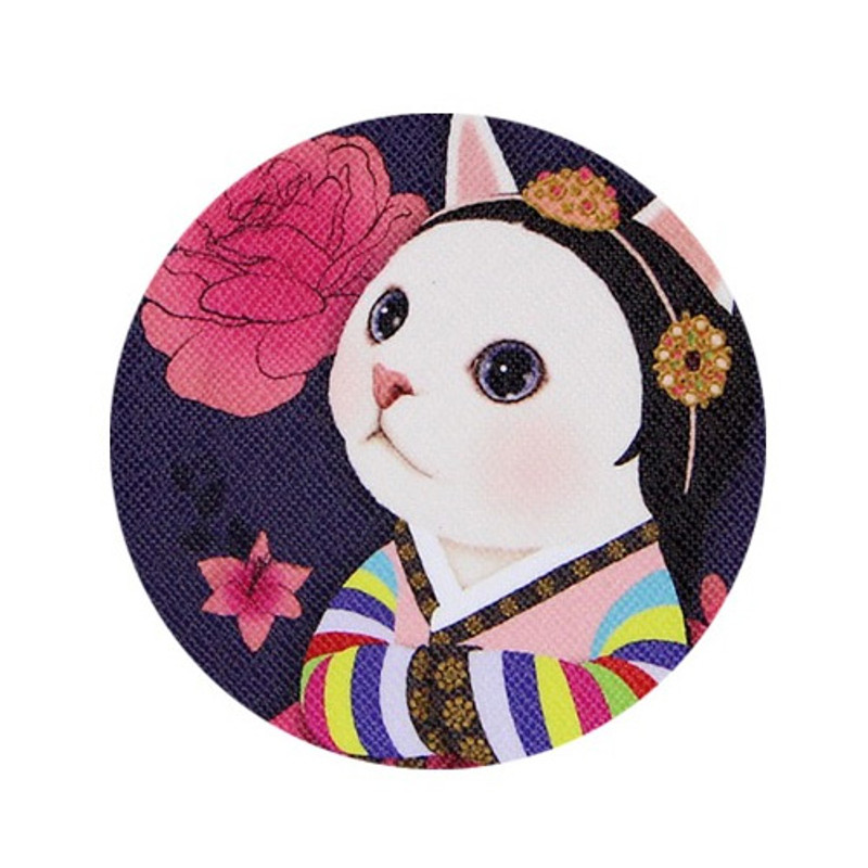 Jetoy Choo Choo cat slim zipper pouch - Wori Jetoy Choo Choo cat slim zipper pouch - Wori