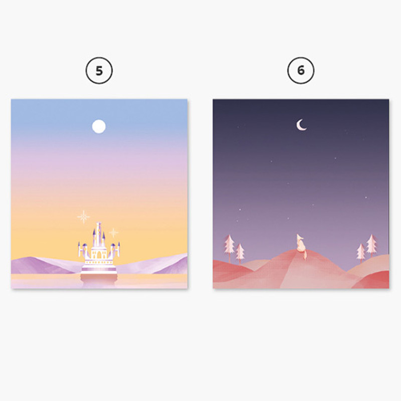 Option - Second Mansion Moonlight memo notepad