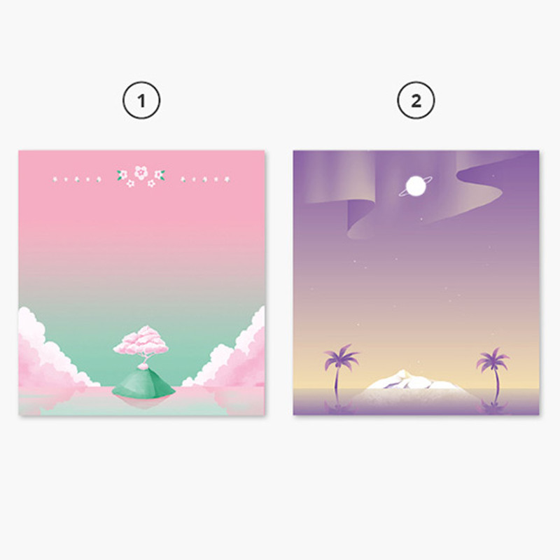 Option - Second Mansion Moonlight memo notepad