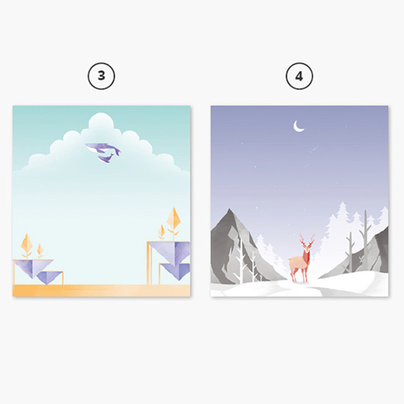 Option - Second Mansion Moonlight memo notepad