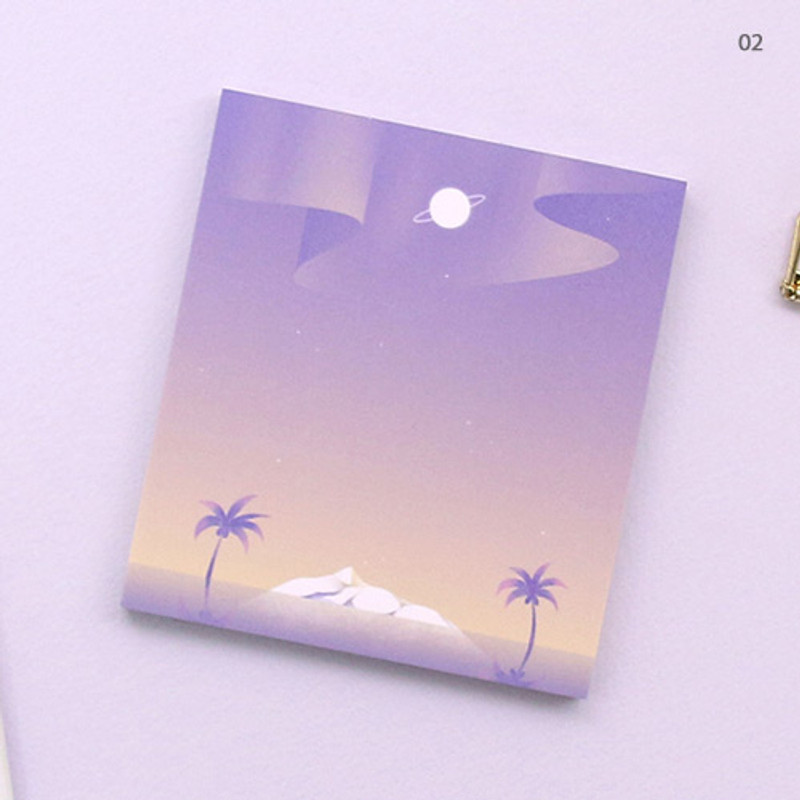 2 - Second Mansion Moonlight memo notepad