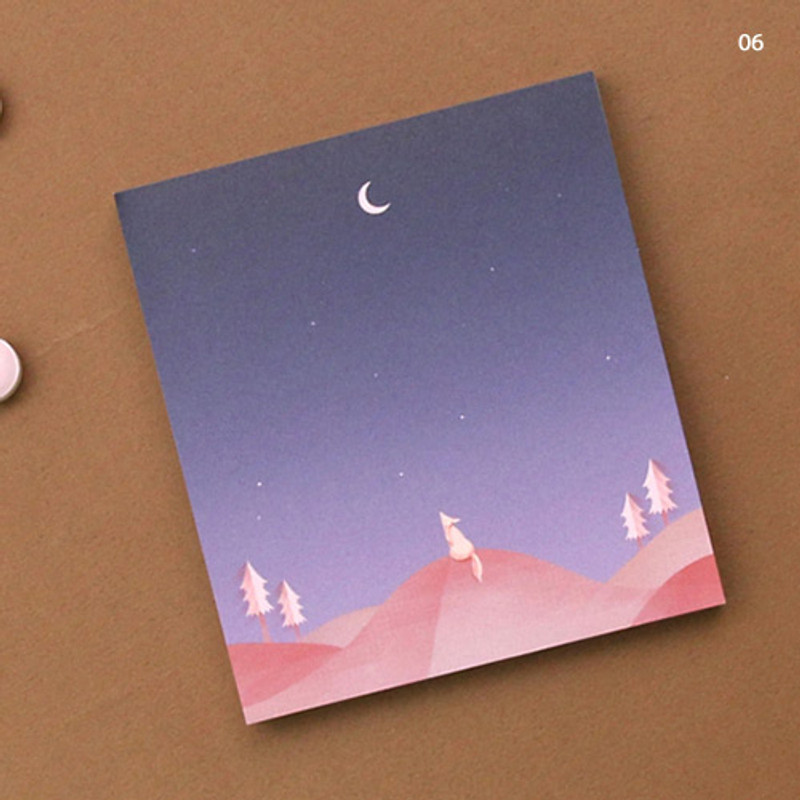 6 - Second Mansion Moonlight memo notepad