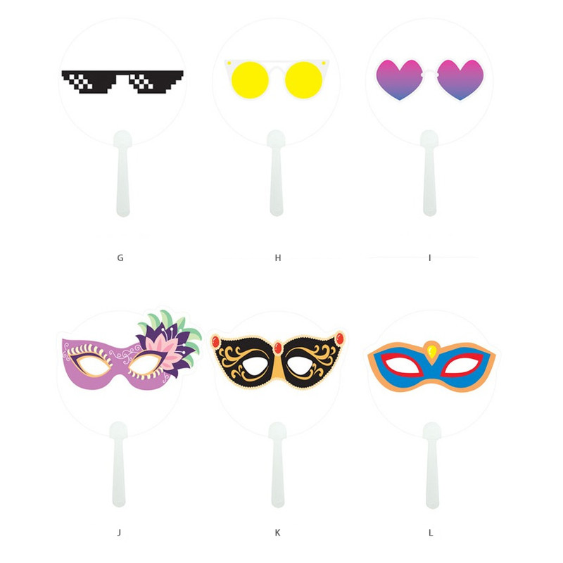 Option - Bookfriends Selfie round hand fan Option - Bookfriends Selfie round hand fan