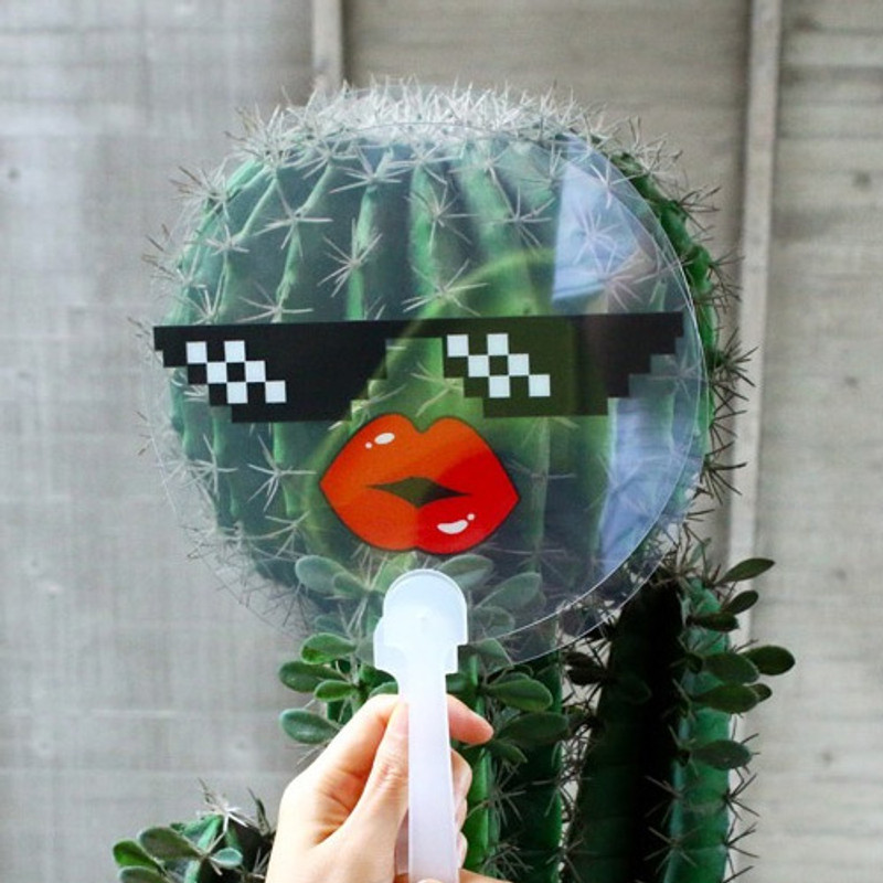 Bookfriends Selfie round hand fan Bookfriends Selfie round hand fan