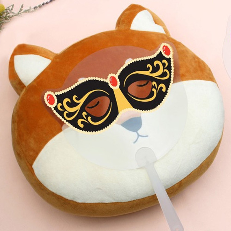 Bookfriends Selfie round hand fan Bookfriends Selfie round hand fan