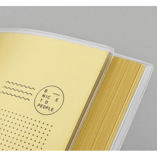 Translucent PVC cover - Movie Book Travel review record notebook