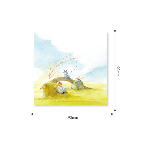 Size - Indigo Classic story Heidi and OZ memo notepad