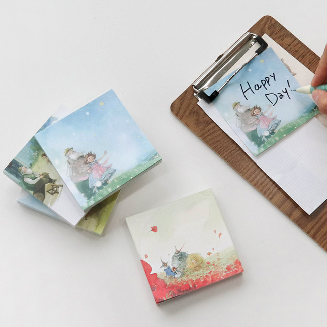 Indigo Classic story Heidi and OZ memo notepad