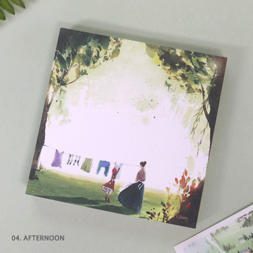 04. Afternoon - Indigo Classic story Ann memo notepad