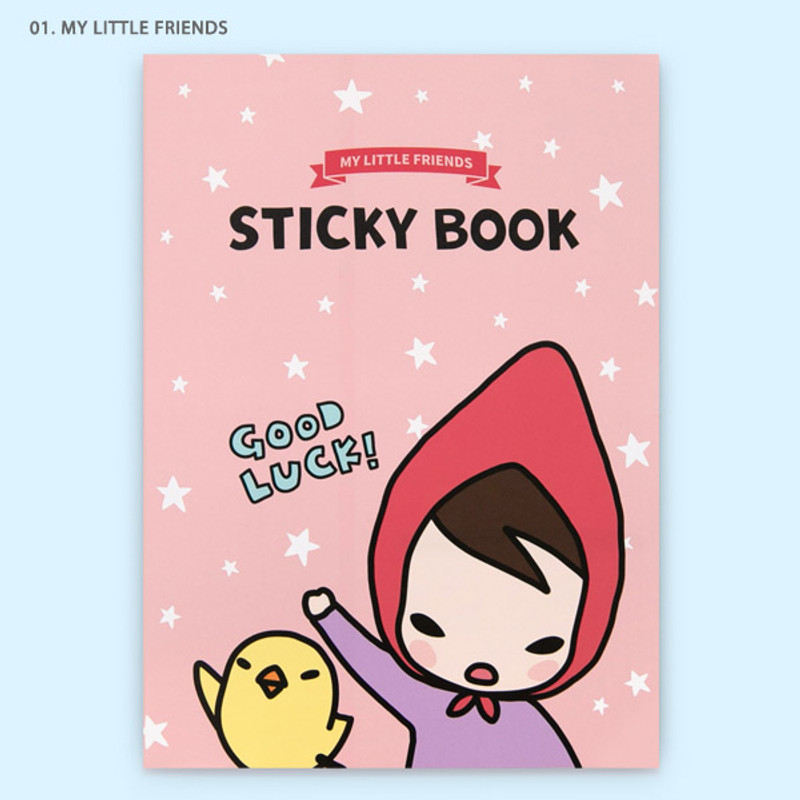My little friends - Cute illustration marif sticky notebook My little friends - Cute illustration marif sticky notebook