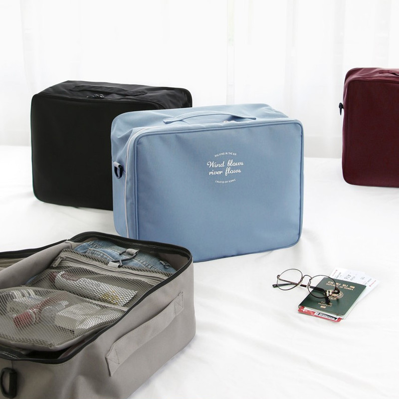 Iconic Two way trunk travel organizer pouch bag