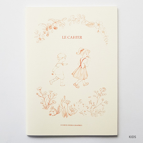 Kids - O-check Le cahier kids and animal medium lined notebook