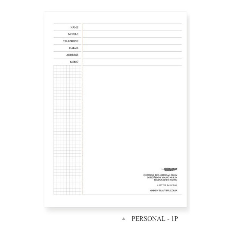 Personal data Personal data