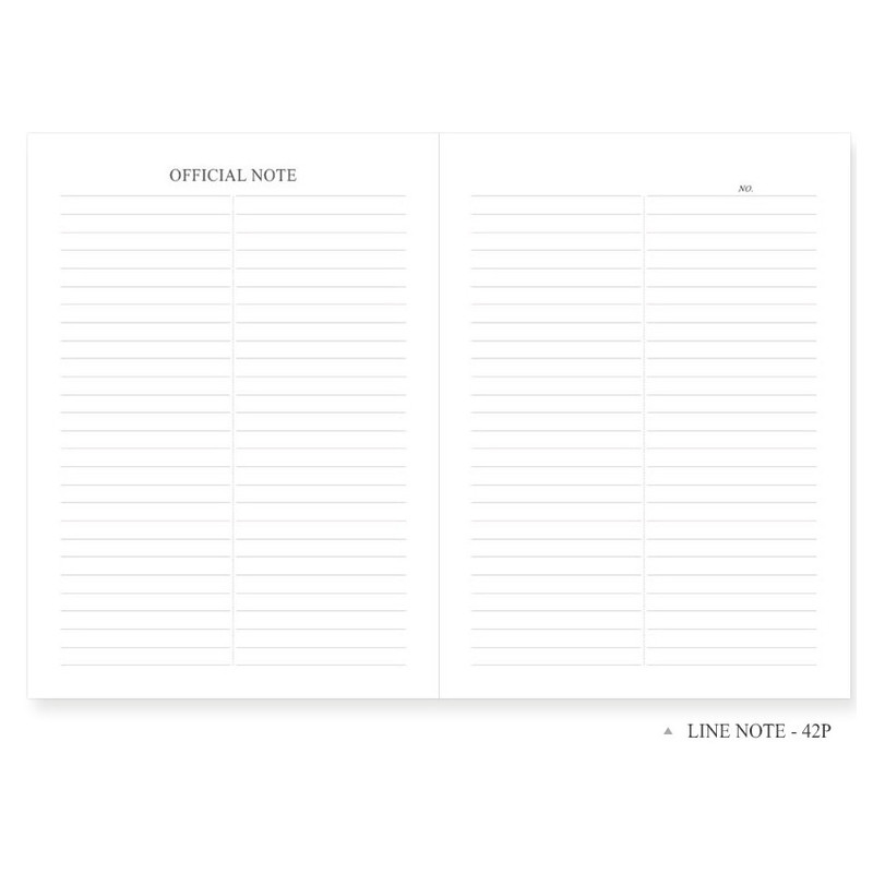 Lined note Lined note