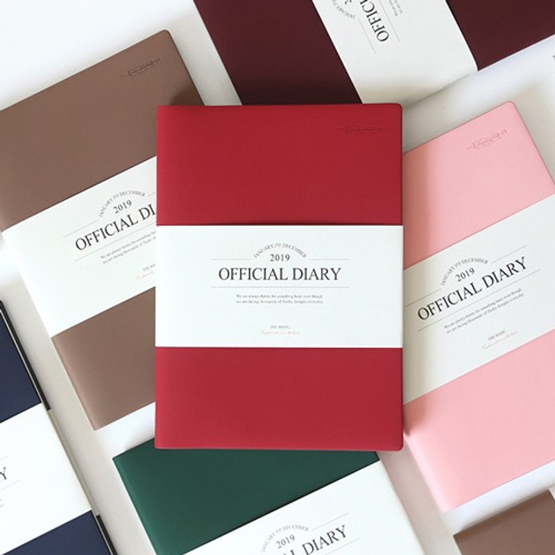 Indigo The Basic official undated monthly diary notebook Indigo The Basic official undated monthly diary notebook
