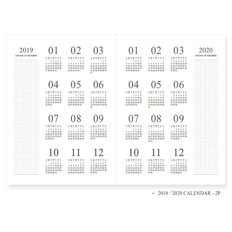 2019 / 2020 Calendar 2019 / 2020 Calendar