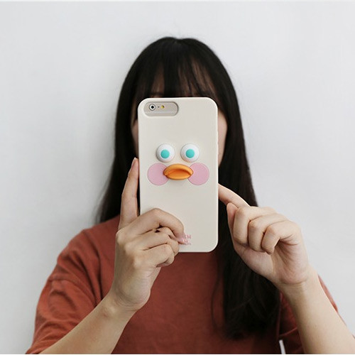 White duck - Brunch brother duck Galaxy Note 8 silicone case cover