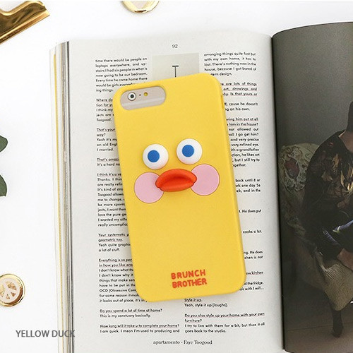 Yellow duck - Brunch brother duck Galaxy Note 8 silicone case cover