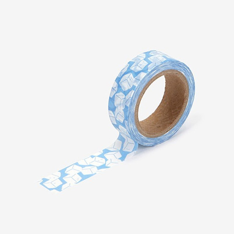 Ice single roll washi masking tape Ice single roll washi masking tape