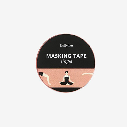Package for Yoga single roll washi masking tape
