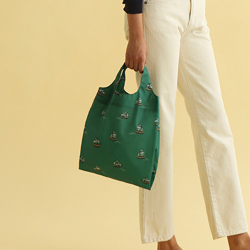 Dailylike Pocket small shopping travel foldable shoulder bag