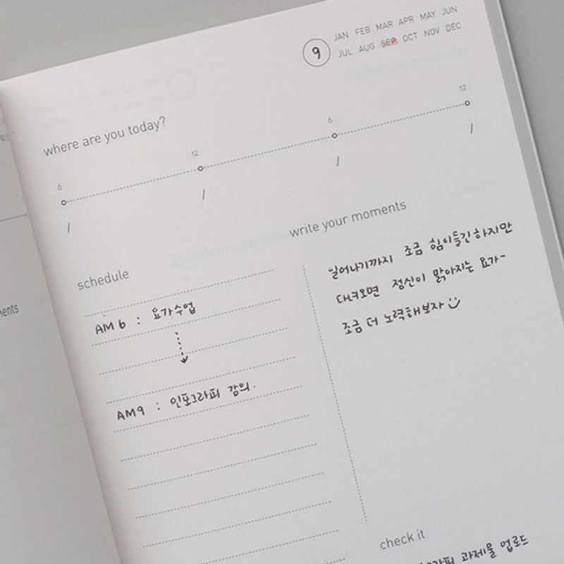 Daily plan & Schedule - Une journee daily planner journal Daily plan & Schedule - Une journee daily planner journal