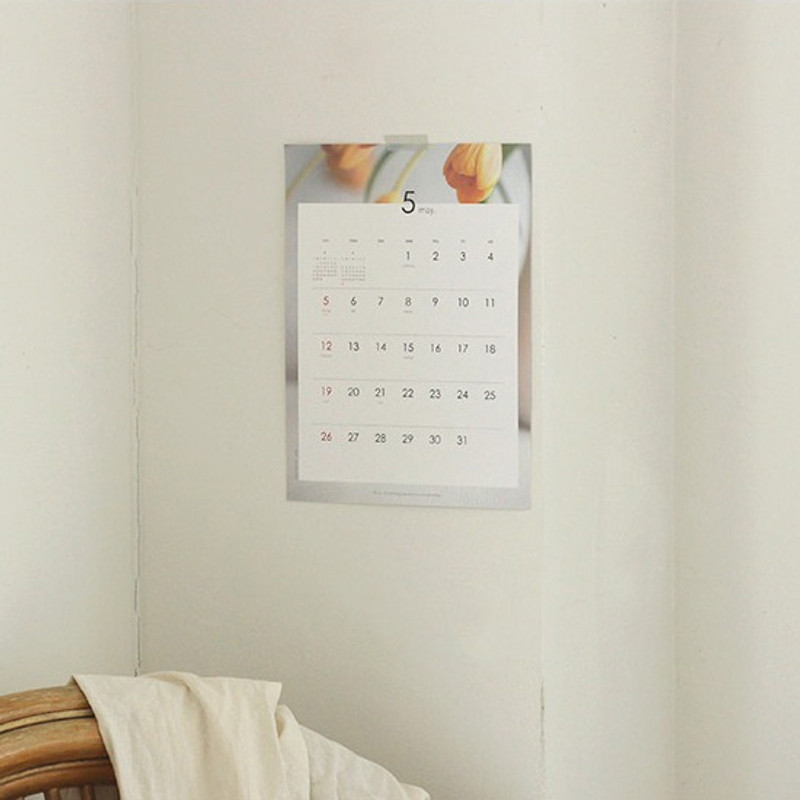 Dash and Dot 2019 Slow life wall calendar Dash and Dot 2019 Slow life wall calendar
