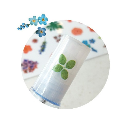 N.IVY Mercibloom transparent clear deco sticker set
