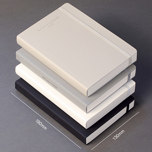 Size of 2019 Creative dated 365 daily planner diary