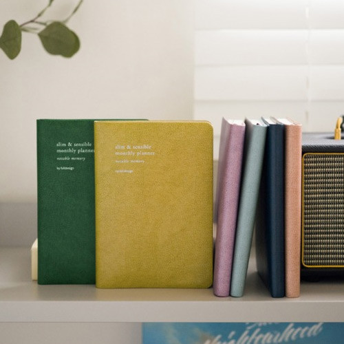 Byfulldesign 2019 Slim and sensible small dated monthly planner